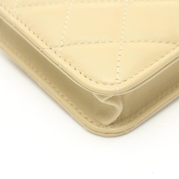 Chanel Chanel Lambskin Matelasse Phone Holder Bag Leather Crossbody Bag AP3415 - Picture 5 of 7